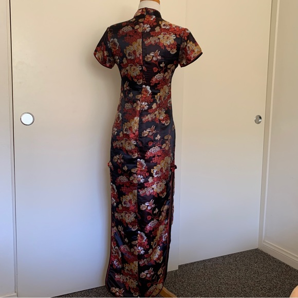 Chinese Qi Pao Mandarin Gown Size S - Picture 3 of 10